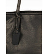 Дамска кожена чанта в черно Olga-3 снимка
