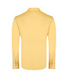 Мъжка памучна риза в жълто Hamlett-1 снимка