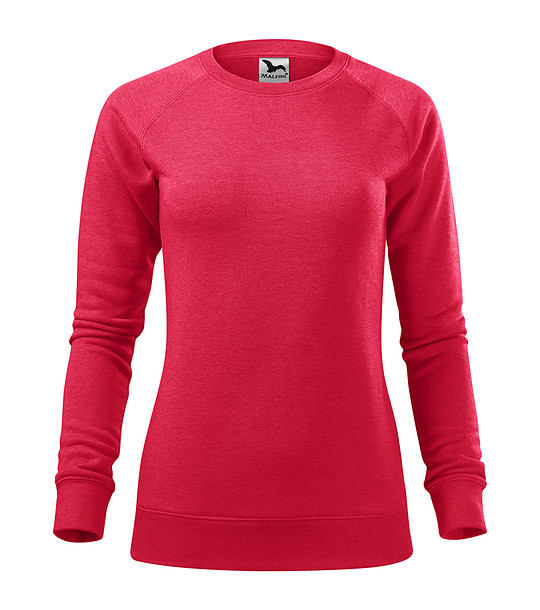 Дамска блуза Merger в червен меланж снимка