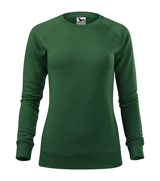 Тъмнозелена дамска блуза Merger снимка