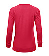 Дамска блуза Merger в червен меланж-1 снимка