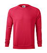 Мъжка блуза Greg в меланж на цвят малина-0 снимка