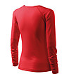 Памучна дамска блуза в червено Elegance-3 снимка