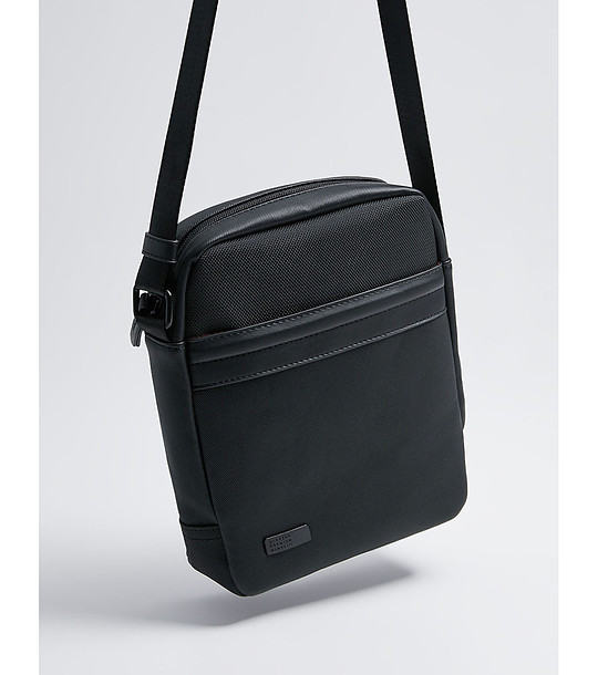 Мъжка черна чанта Premium Odom снимка