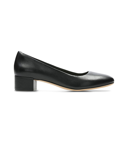 Черни дамски кожени обувки Orabella Alice снимка