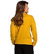 Дамски пуловер Gladys в жълто-1 снимка