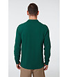 Памучна мъжка блуза в тъмнозелено Jeremy-1 снимка