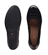 Черни кожени дамски обувки Tallara Liz-1 снимка