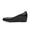 Черни кожени дамски обувки Tallara Liz-2 снимка