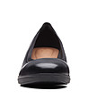 Черни кожени дамски обувки Tallara Liz-3 снимка