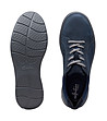 Сини мъжки кожени обувки Cotrell Stride-1 снимка