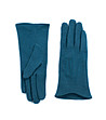 Вълнени дамски ръкавици в цвят петрол Maria-0 снимка