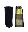 Дамски ръкавици в черно и жълто Tinola-0 снимка