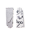 Дамски ръкавици в сиво и бяло Zaria-0 снимка