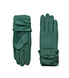 Дамски ръкавици в зелено Lina-0 снимка