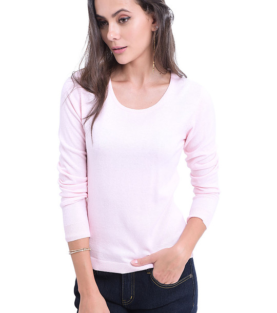 Розов дамски пуловер Furia снимка