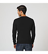 Черен мъжки пуловер с кашмир Zack-1 снимка
