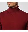 Мъжки поло пуловер в бордо с кашмир Mark-2 снимка
