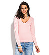 Дамски пуловер Brita в розово-0 снимка
