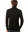 Мъжка поло блуза в черно Randy-1 снимка