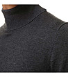Мъжки поло пуловер в тъмносиво Randy-2 снимка