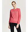 Розов дамски пуловер Ilaria-0 снимка