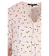 Дамска блуза в цвят праскова с принт Randy-2 снимка