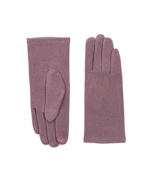 Розови дамски ръкавици за тъч скрийн снимка