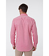 Розова мъжка памучна риза Kasper-1 снимка