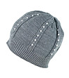 Дамска шапка с вълна в сив нюанс Jemima-0 снимка