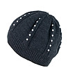 Дамска шапка с вълна в тъмносив нюанс Jemima-0 снимка