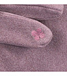 Розови дамски ръкавици за тъч скрийн-2 снимка