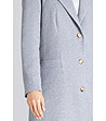 Дамско палто в сиво Blasa-4 снимка