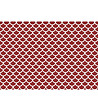 Постелка в нюанс на цвят бордо и бяло 52х75 см-1 снимка