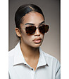 Дамски слънчеви очила в кафяви нюанси-0 снимка