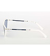Дамски слънчеви очила котешко око в тъмносиньо и бяло Silia-3 снимка
