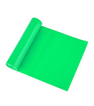 Латексова лента за упражнения в зелено 120 см  Medium снимка