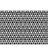 Постелка в бяло и черно с фигурален принт 52х75 см-0 снимка