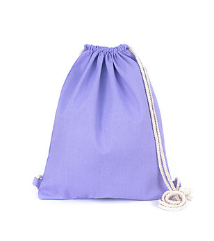 Unisex текстилна раница в лилаво Lana снимка