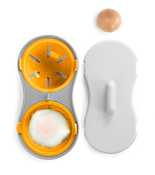 Съд за готвене на яйца в микровълнова снимка