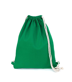Унисекс текстилна раница в зелено Lana снимка