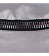 Сребриста дамска чанта за кръст Deniq-3 снимка