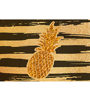 Постелка с принт Pineapple 52х75 см снимка