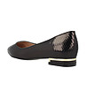 Черни дамски обувки от естествена кожа Divena-2 снимка