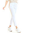 Бял дамски спортен панталон Dominga-3 снимка