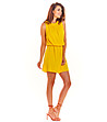 Лятна къса рокля в жълто Lamia-2 снимка