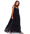 Дълга черна рокля Shaya-2 снимка