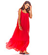 Дълга рокля в цвят циклама Shaya-4 снимка
