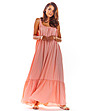 Дълга розова рокля Shaya-2 снимка