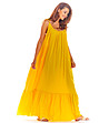 Дълга жълта рокля Shaya-2 снимка